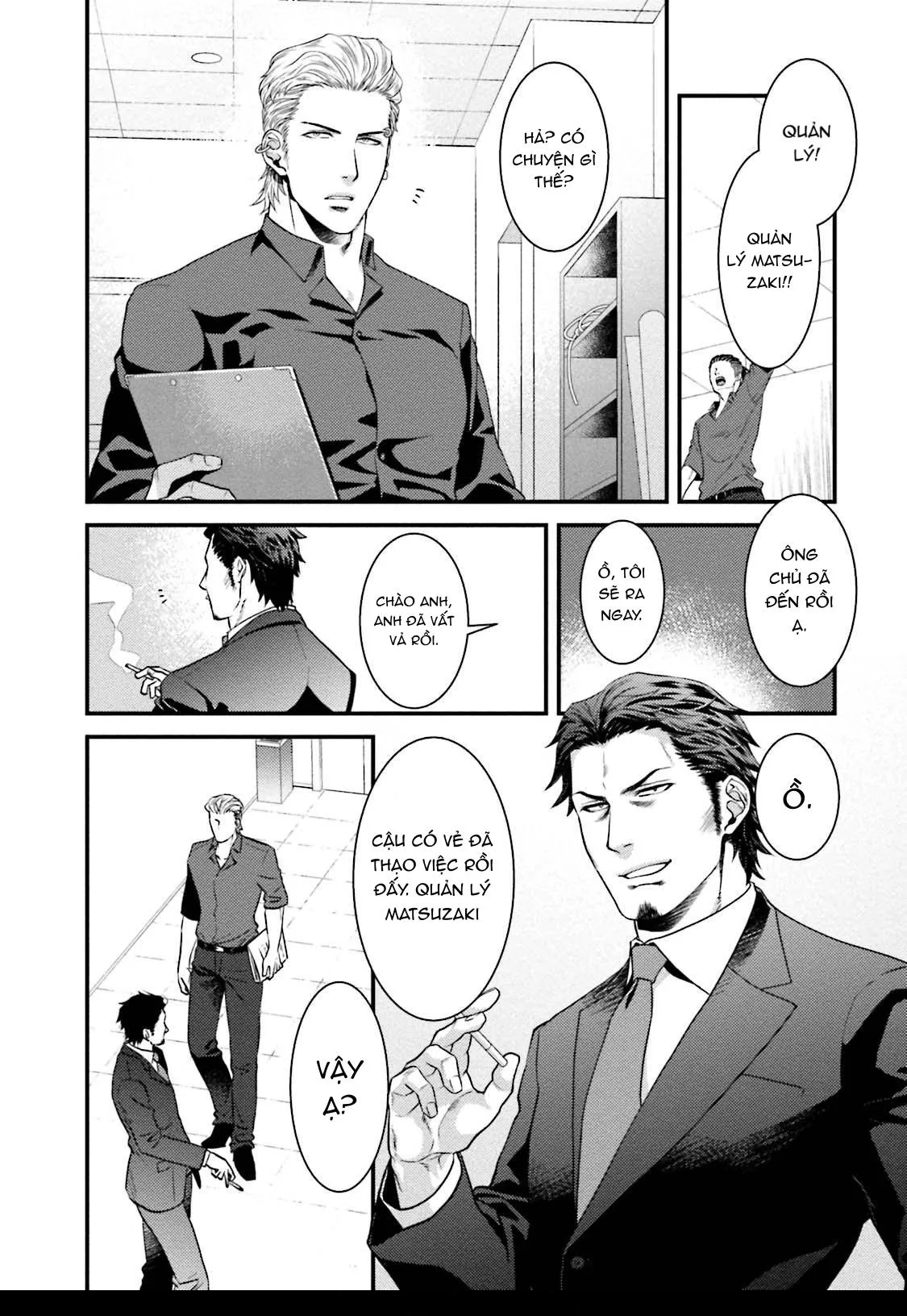 Trai Tân Như Tôi Bị Ông Chủ Ăn Trọn Chapter 3 Trang 8