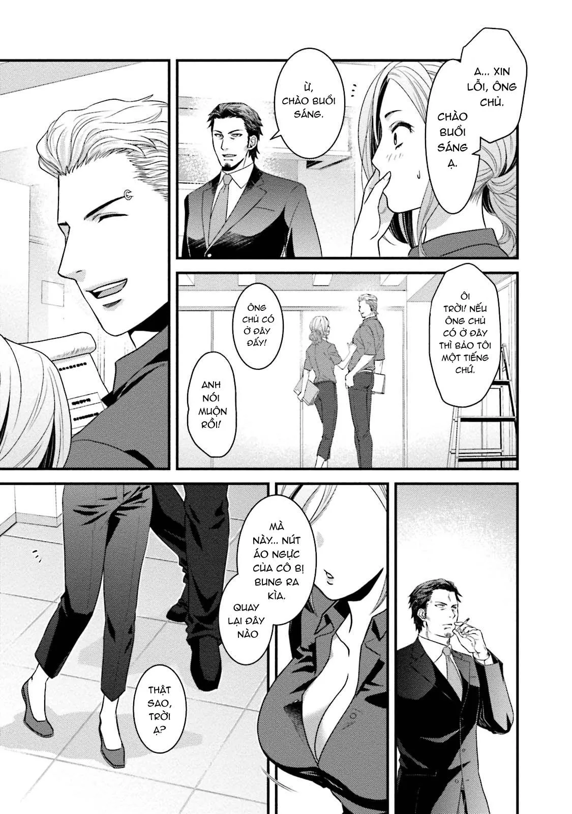 Trai Tân Như Tôi Bị Ông Chủ Ăn Trọn Chapter 3 Trang 11