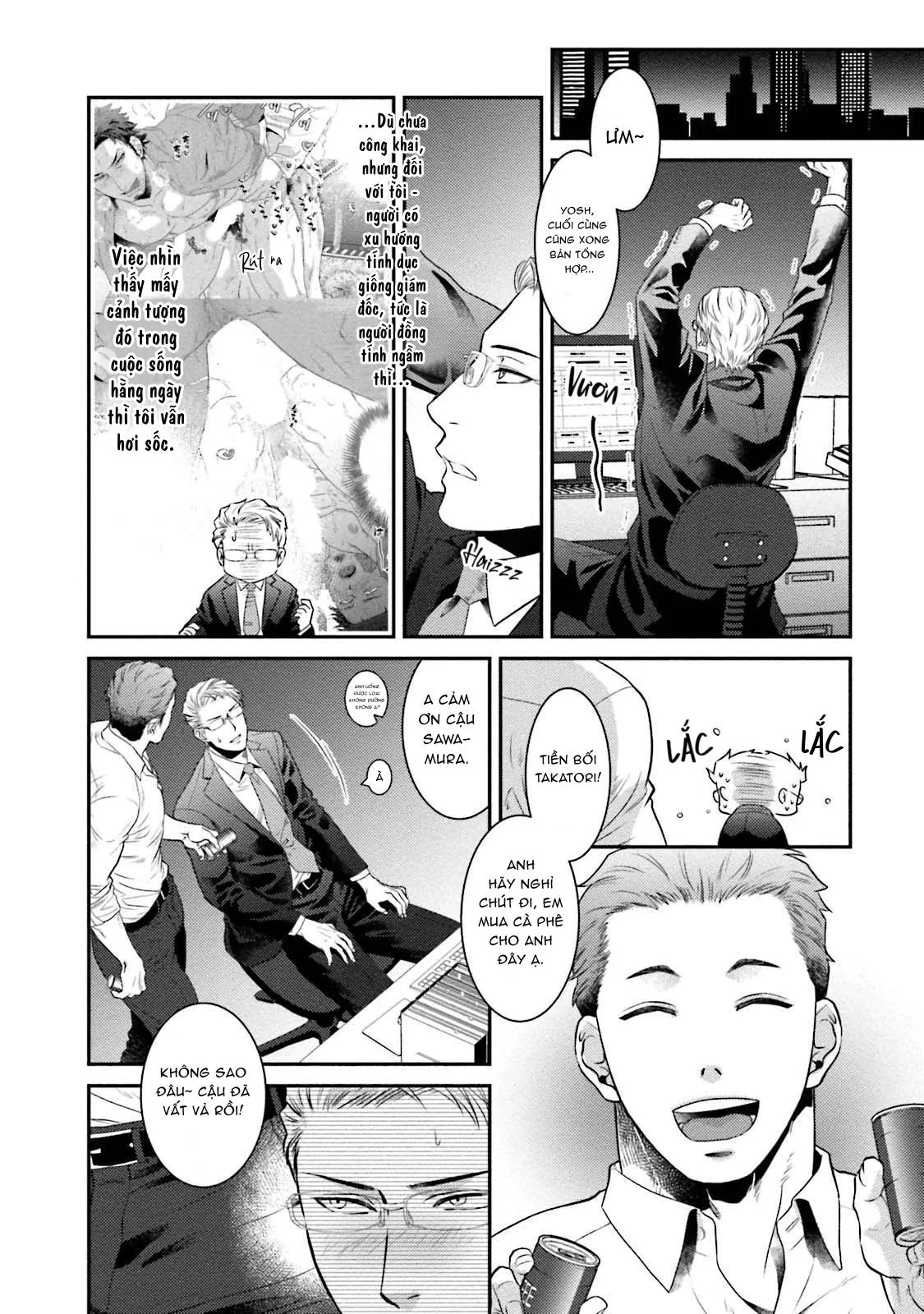 Trai Tân Như Tôi Bị Ông Chủ Ăn Trọn Chapter 4 Trang 12