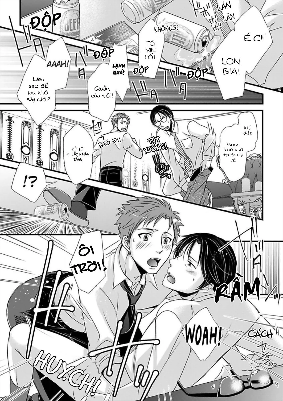 Trai Thẳng Chơi Threesome Được Không Ta? Chapter 4 Trang 7