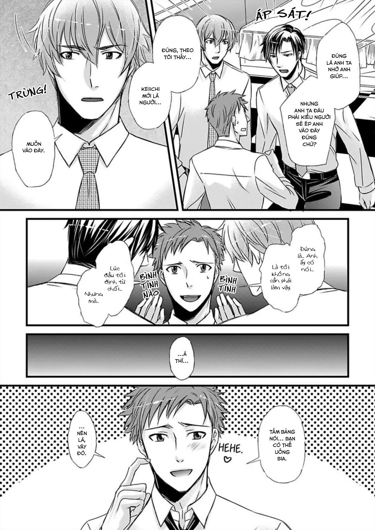 Trai Thẳng Chơi Threesome Được Không Ta? Chapter 4 Trang 14