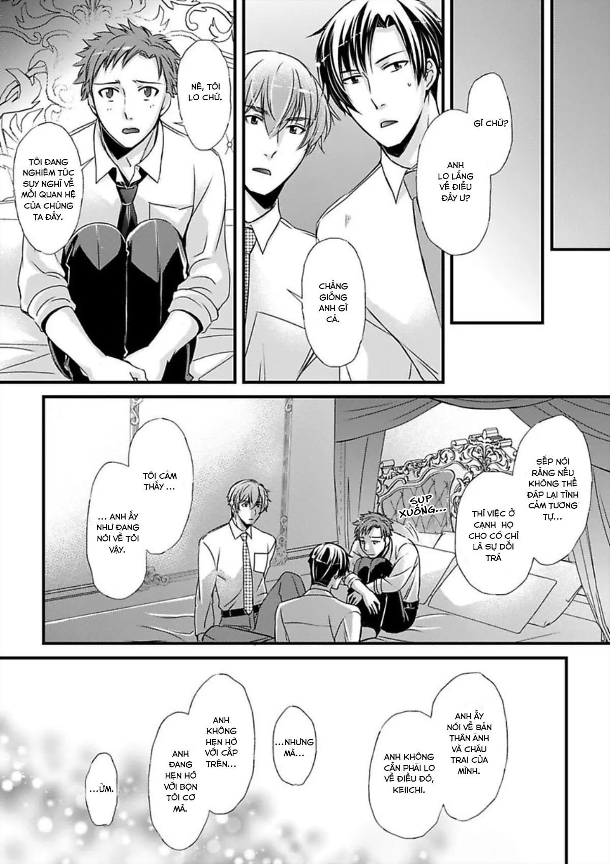 Trai Thẳng Chơi Threesome Được Không Ta? Chapter 4 Trang 16