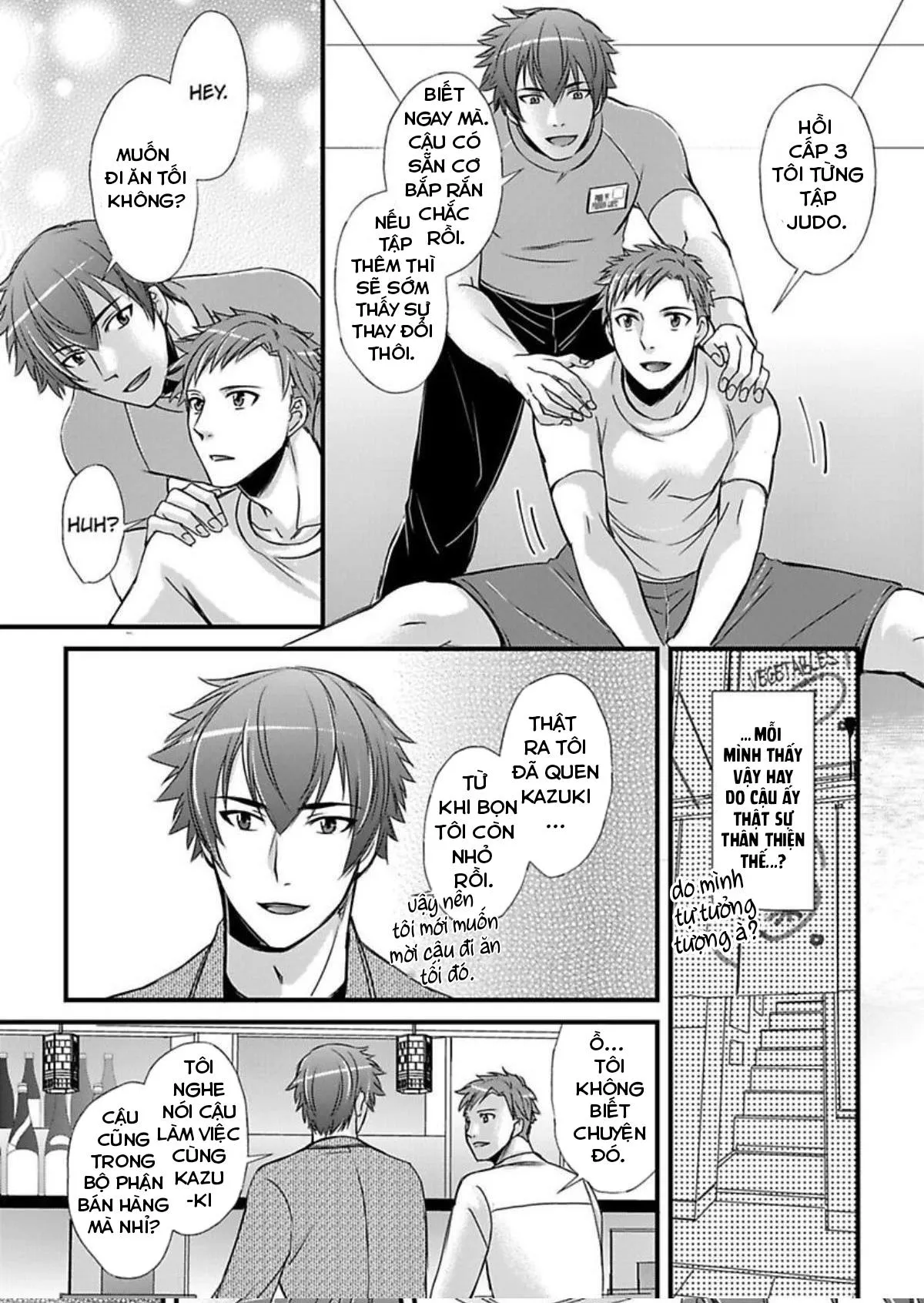 Trai Thẳng Chơi Threesome Được Không Ta? Chapter 5 Trang 9