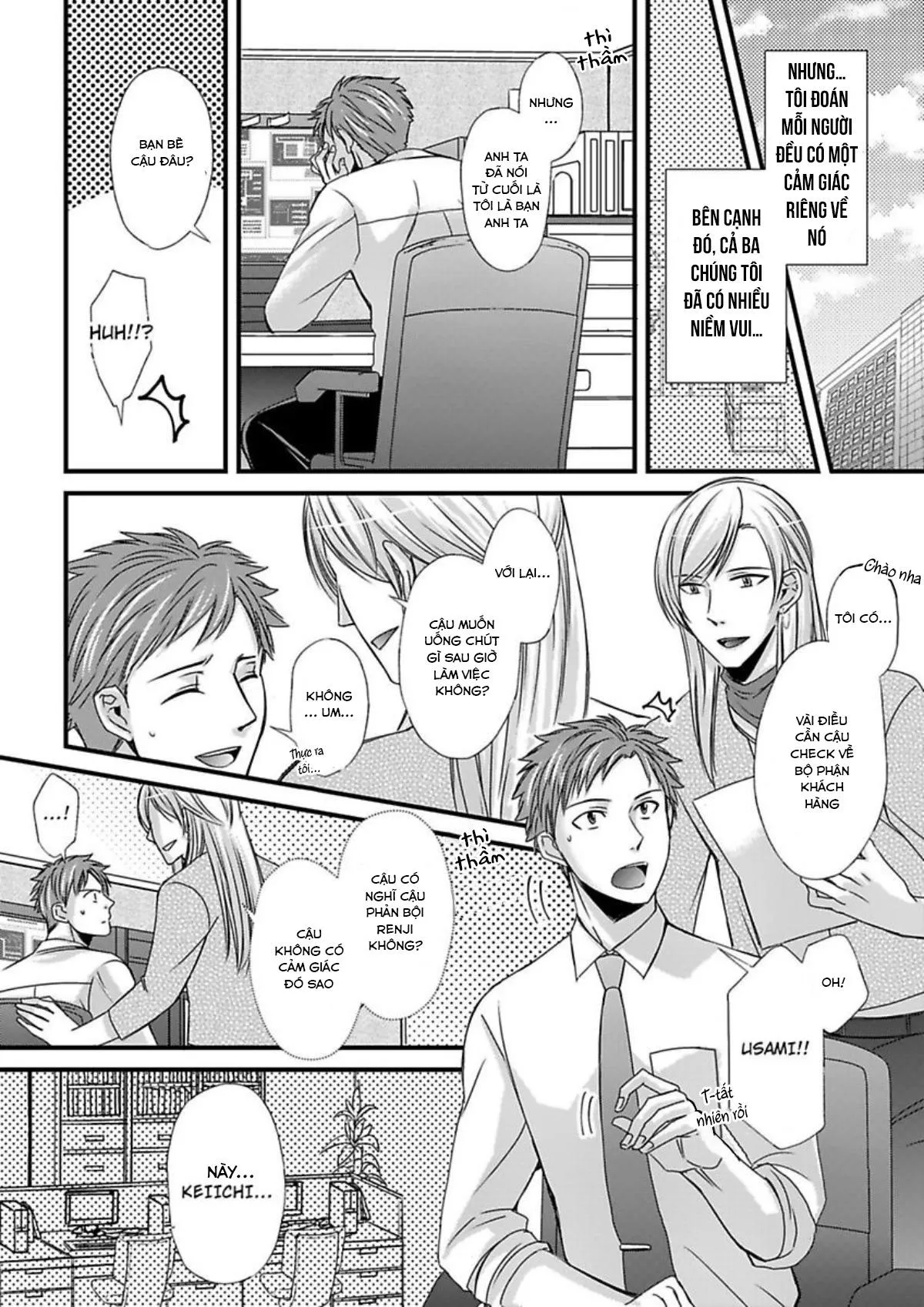 Trai Thẳng Chơi Threesome Được Không Ta? Chapter 8 Trang 4