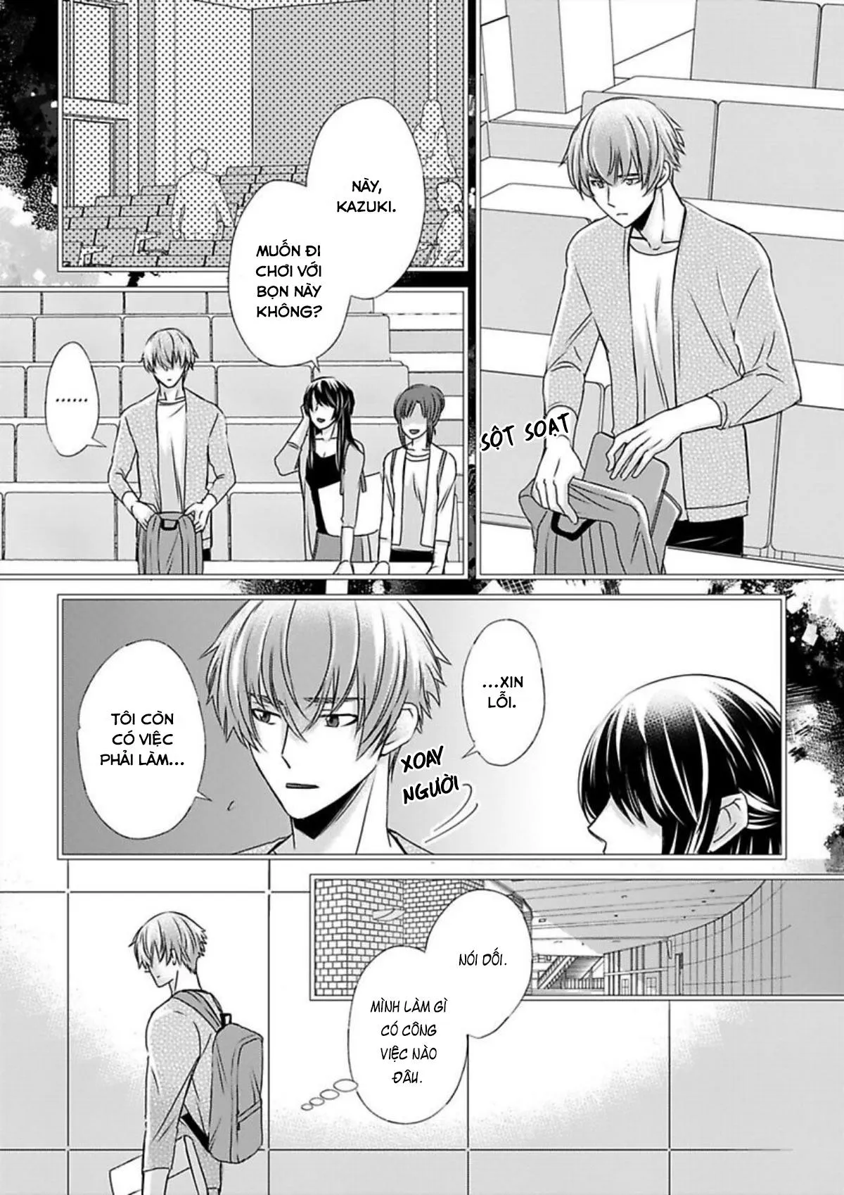 Trai Thẳng Chơi Threesome Được Không Ta? Chapter 13 Trang 13