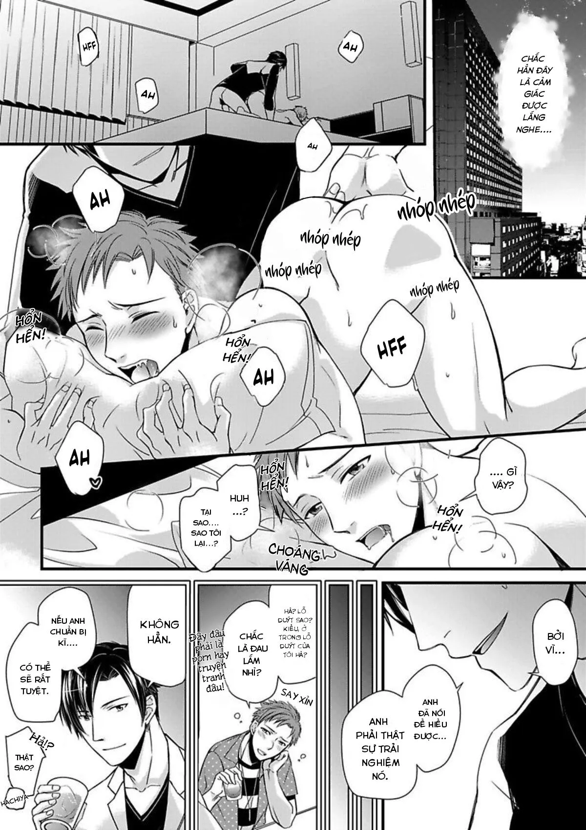 Trai Thẳng Chơi Threesome Được Không Ta? Chapter 1 Trang 7