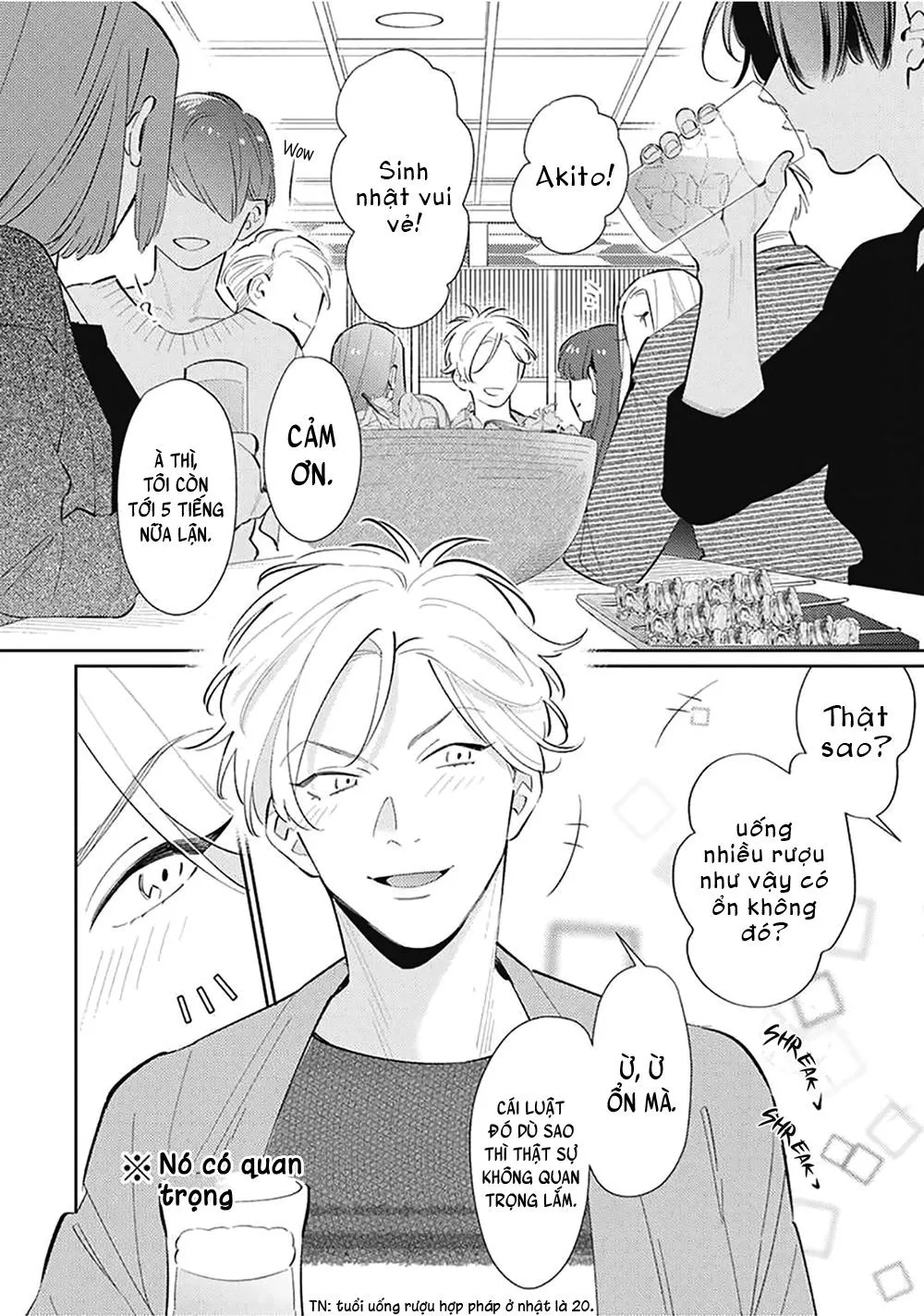 Trên 20 tuổi thì thuộc về tớ Chapter 1 Trang 10