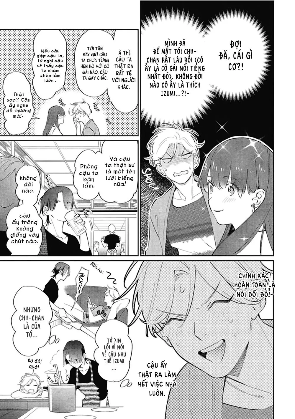 Trên 20 tuổi thì thuộc về tớ Chapter 1 Trang 13