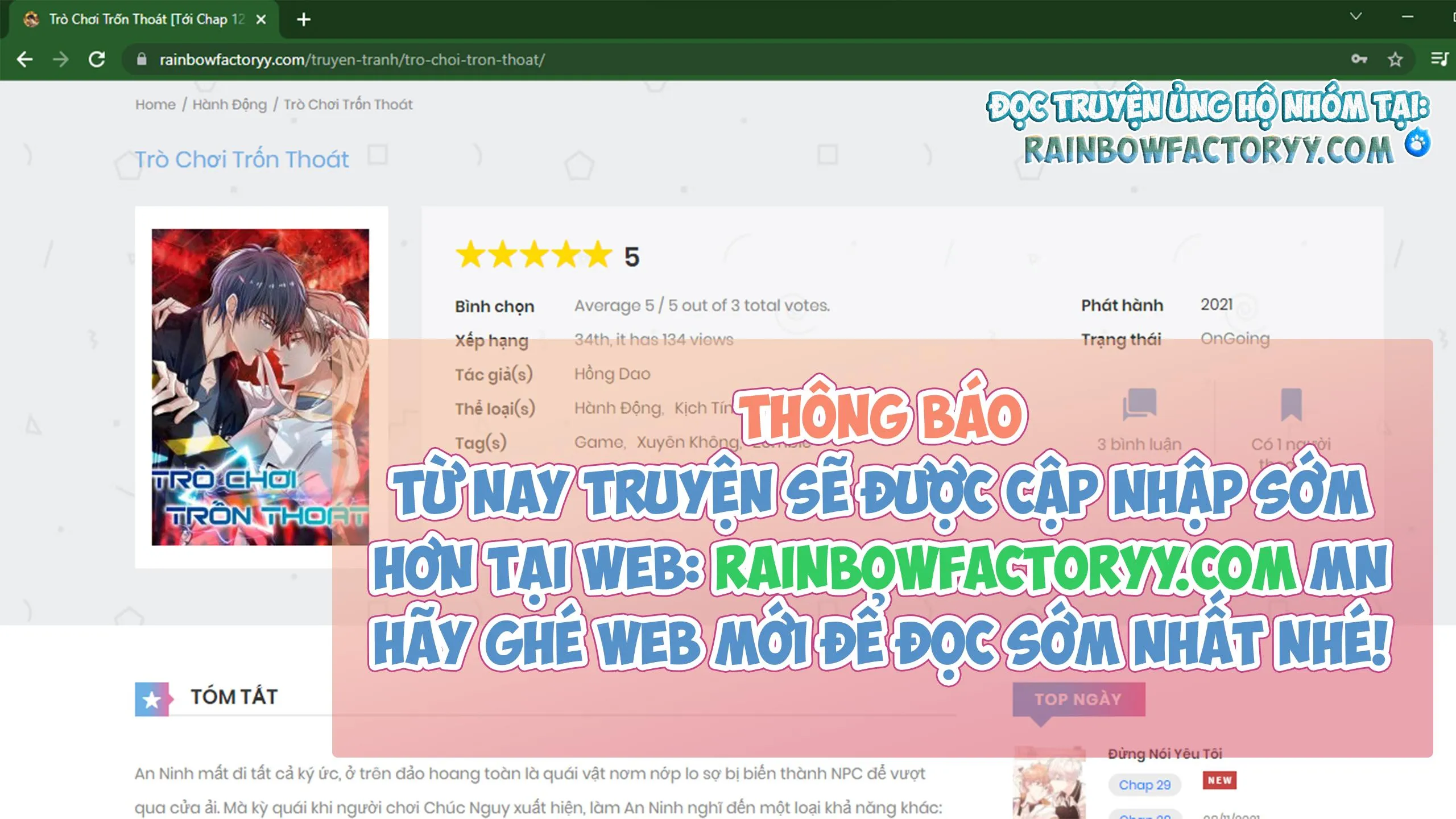 Trò Chơi Trốn Thoát Chapter 11 Trang 37