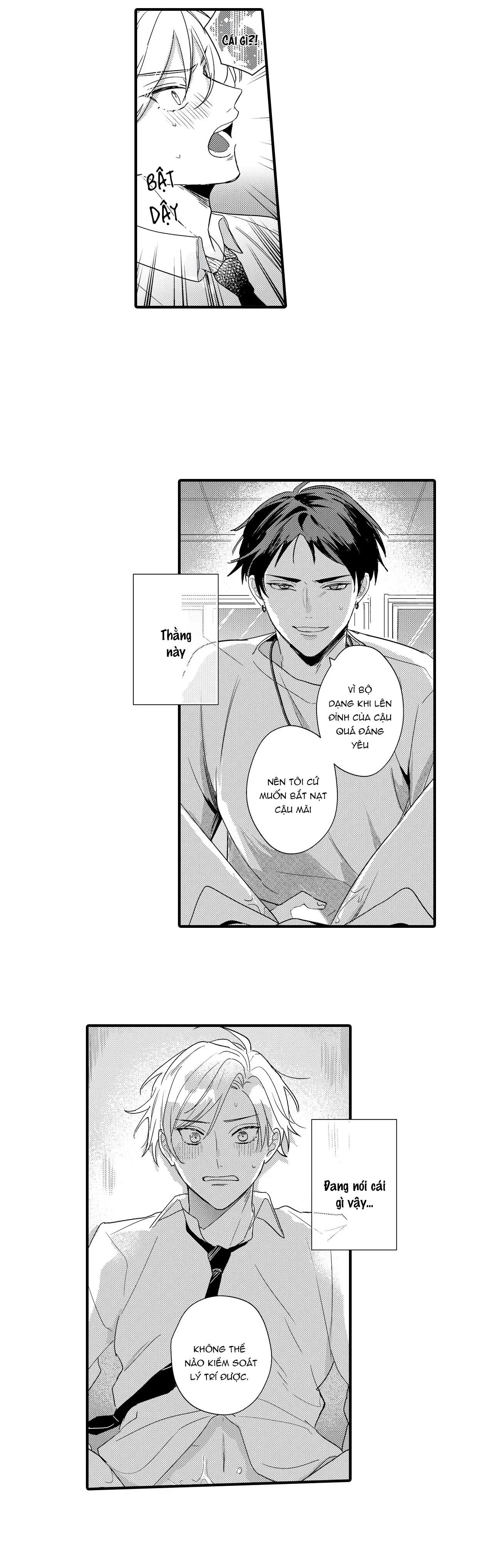 Trở thành đồ chơi độc quyền của tên mà tôi ghét Chapter 2 Trang 13