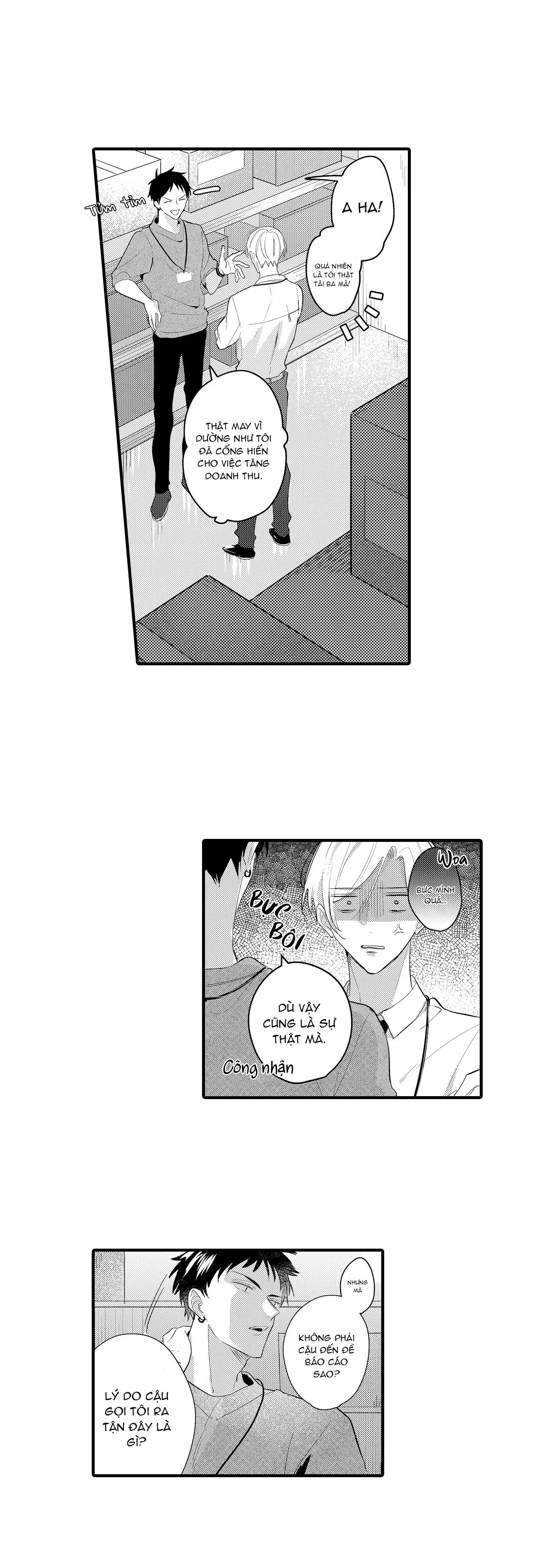 Trở thành đồ chơi độc quyền của tên mà tôi ghét Chapter 3 Trang 19