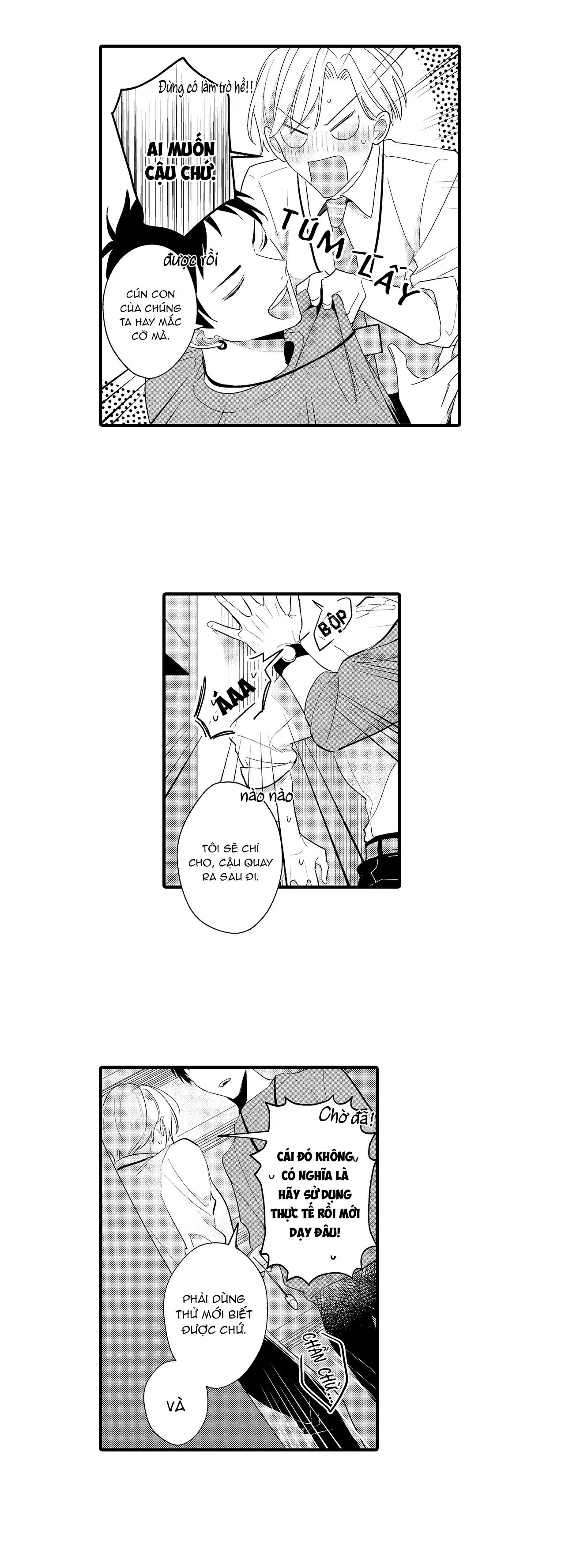 Trở thành đồ chơi độc quyền của tên mà tôi ghét Chapter 3 Trang 23