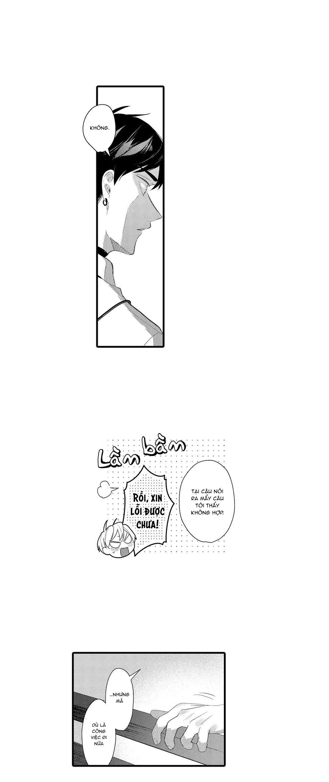Trở thành đồ chơi độc quyền của tên mà tôi ghét Chapter 5 Trang 22