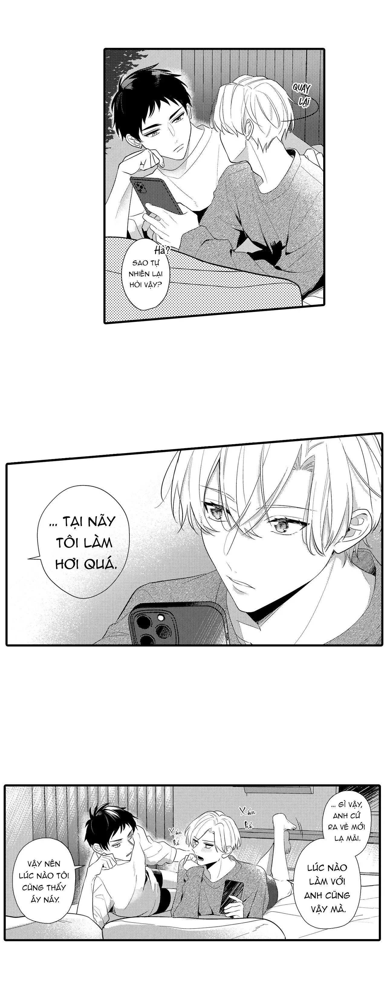 Trở thành đồ chơi độc quyền của tên mà tôi ghét Chapter 13 Trang 4