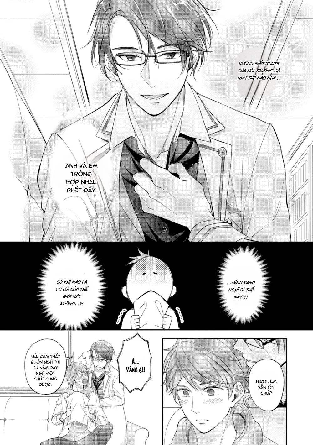 Trở Thành Em Trai Của Nam Chính Game BL Chapter 2 Trang 9