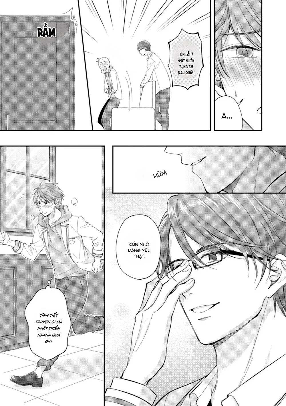 Trở Thành Em Trai Của Nam Chính Game BL Chapter 2 Trang 11