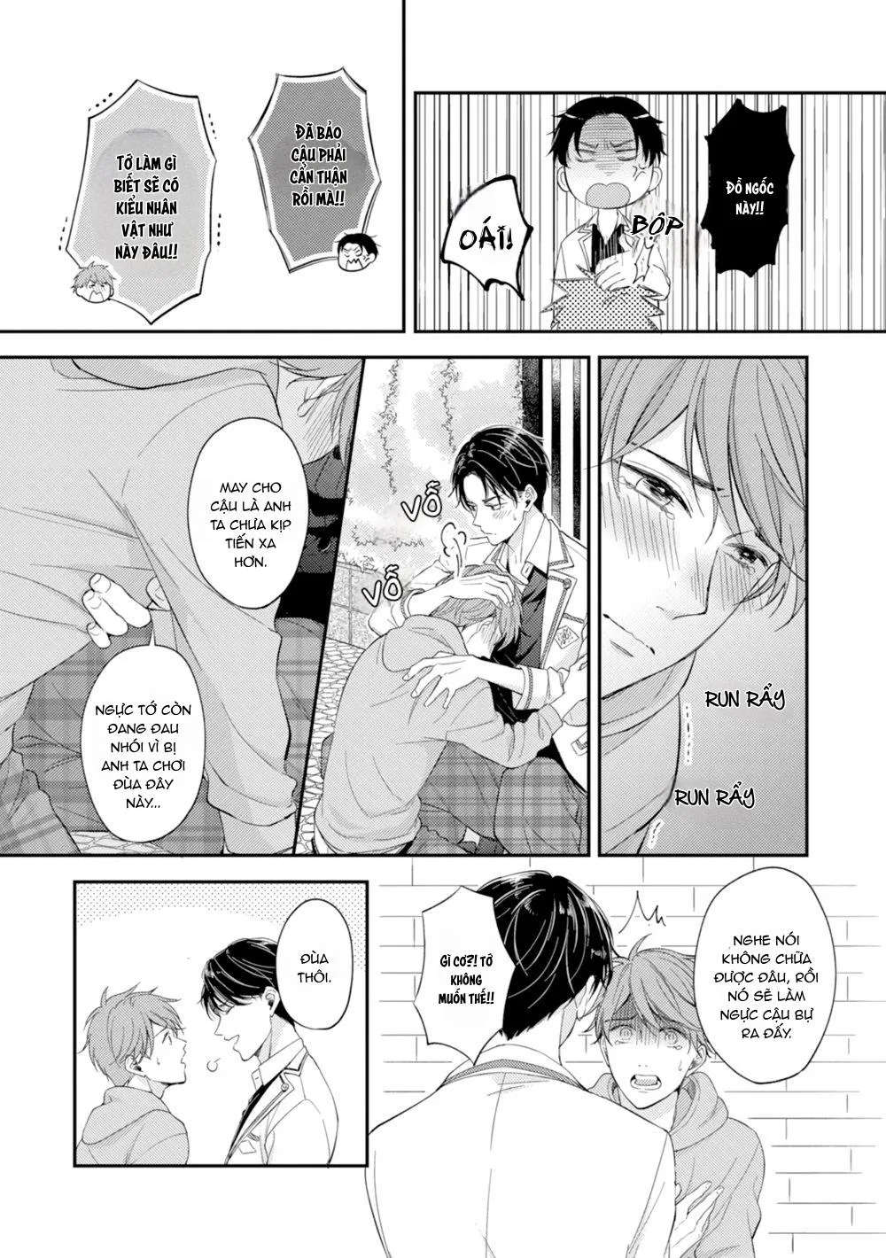 Trở Thành Em Trai Của Nam Chính Game BL Chapter 2 Trang 22