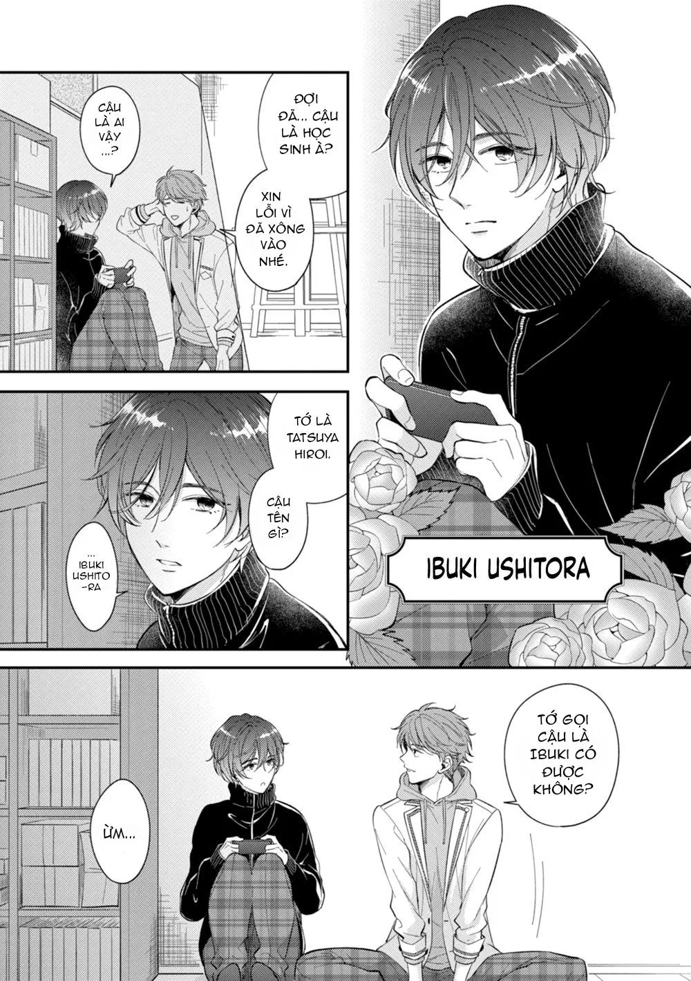 Trở Thành Em Trai Của Nam Chính Game BL Chapter 3 Trang 3