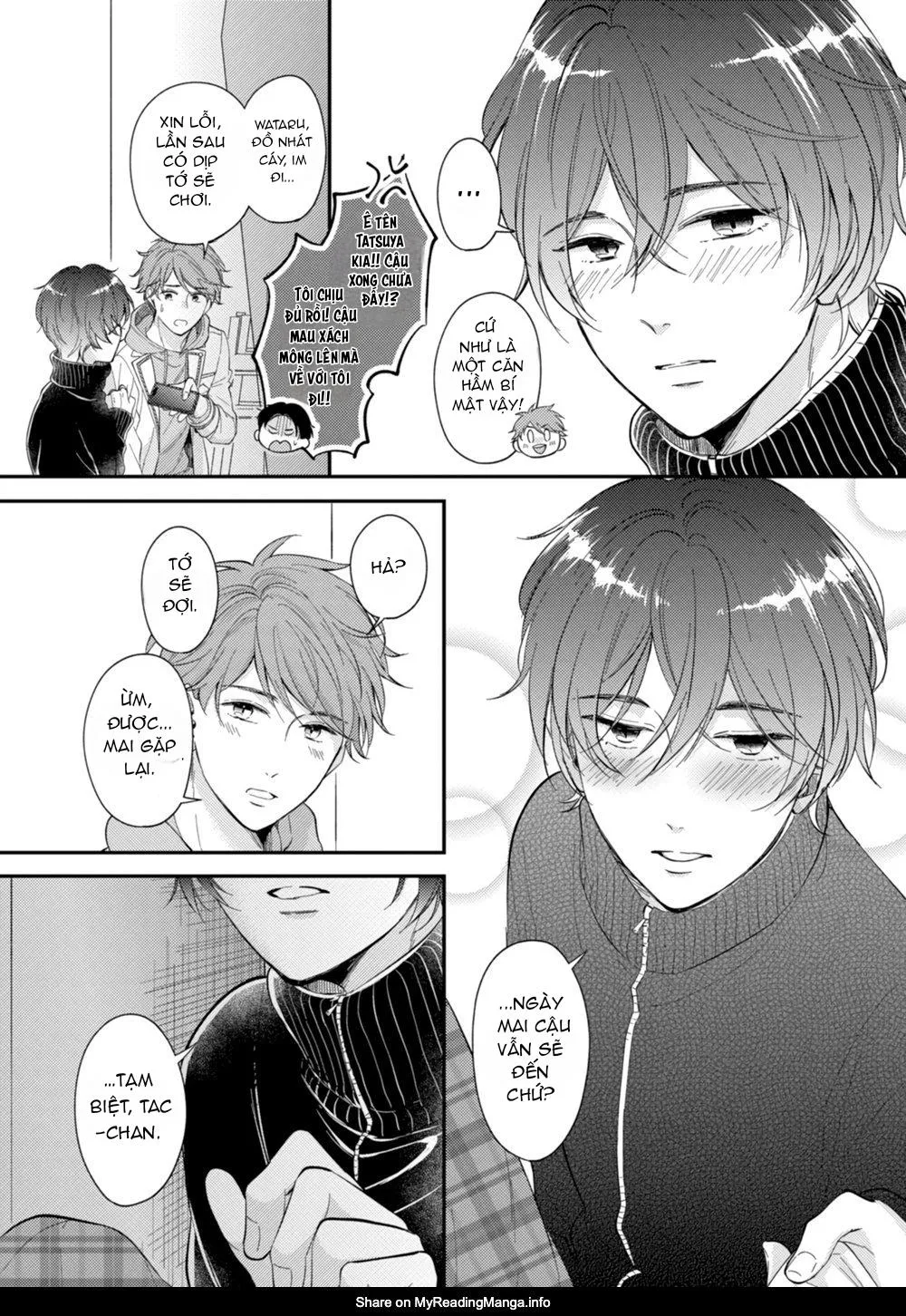 Trở Thành Em Trai Của Nam Chính Game BL Chapter 3 Trang 5