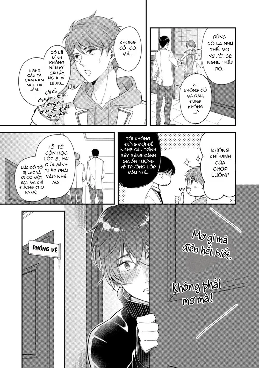 Trở Thành Em Trai Của Nam Chính Game BL Chapter 3 Trang 6