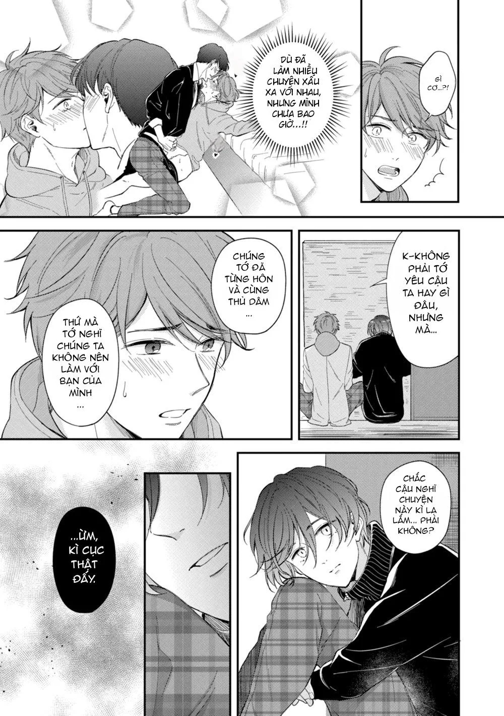 Trở Thành Em Trai Của Nam Chính Game BL Chapter 3 Trang 8