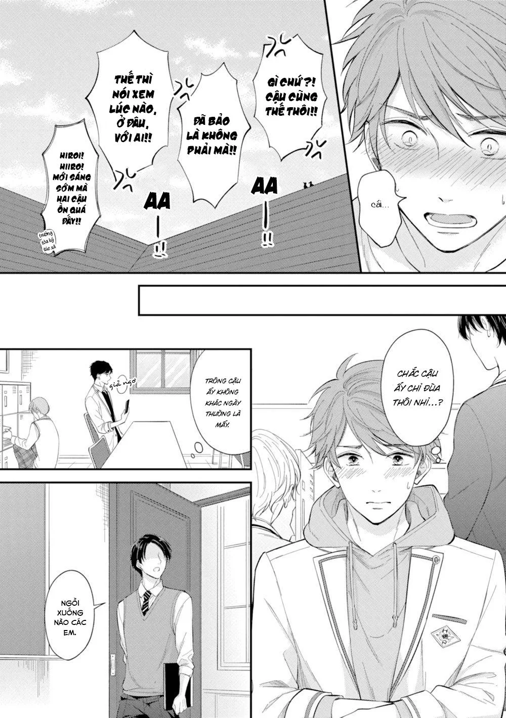 Trở Thành Em Trai Của Nam Chính Game BL Chapter 4 Trang 4