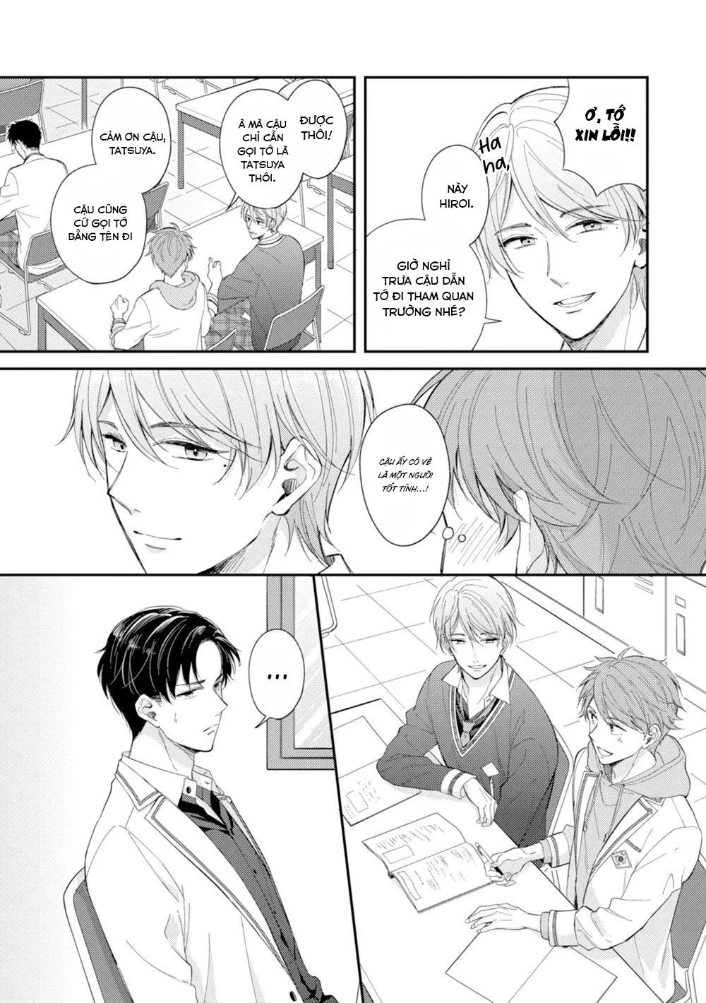 Trở Thành Em Trai Của Nam Chính Game BL Chapter 4 Trang 7