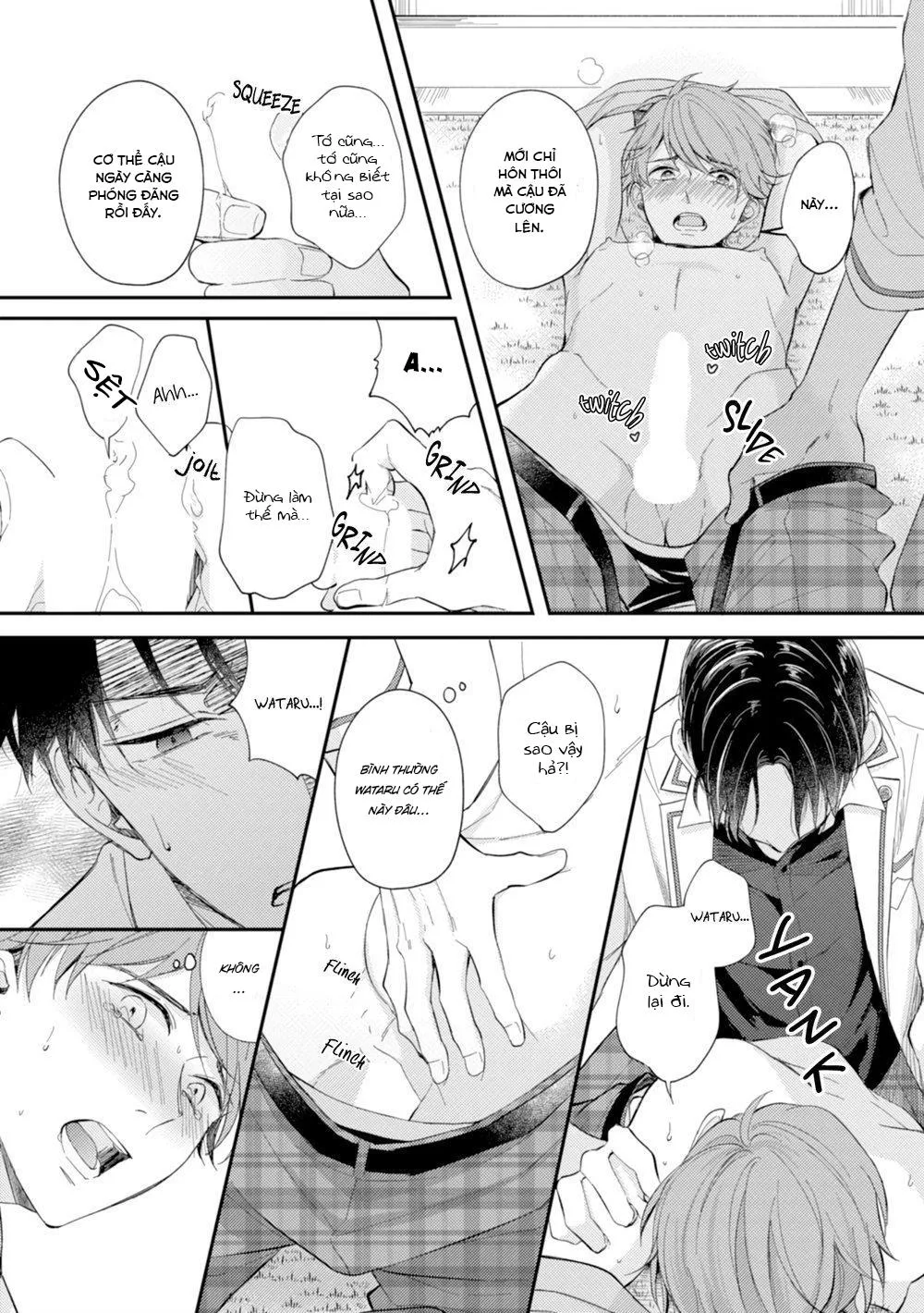 Trở Thành Em Trai Của Nam Chính Game BL Chapter 4 Trang 13