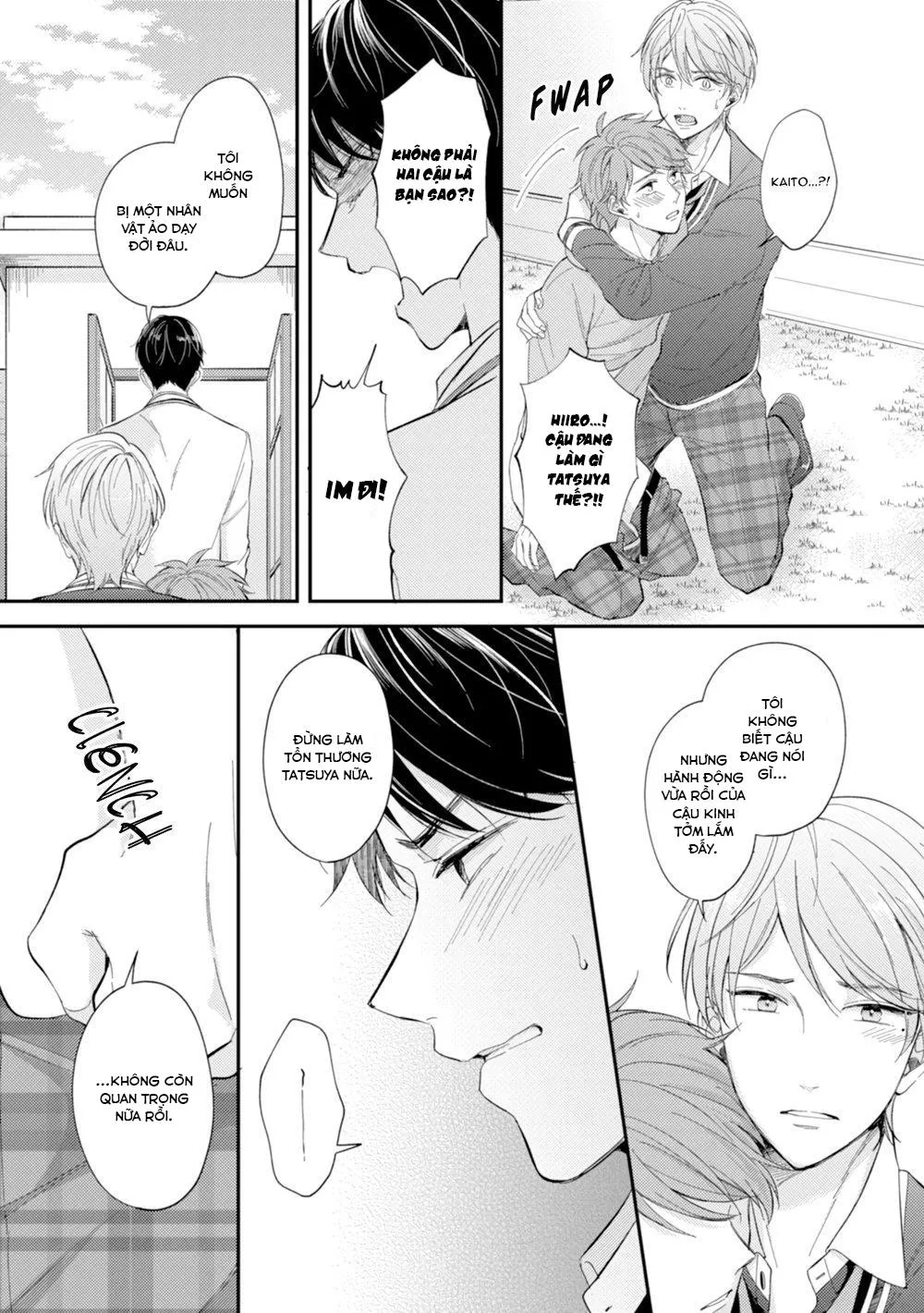 Trở Thành Em Trai Của Nam Chính Game BL Chapter 4 Trang 15