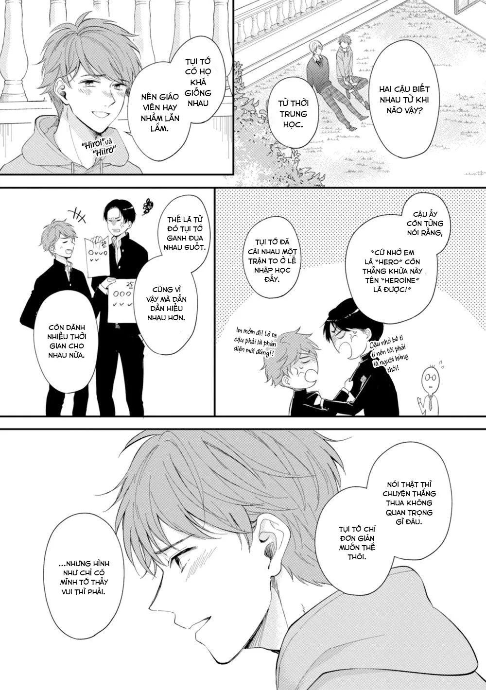 Trở Thành Em Trai Của Nam Chính Game BL Chapter 4 Trang 18