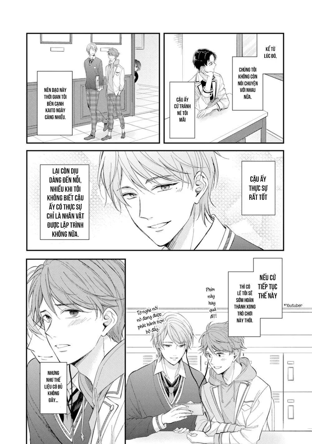 Trở Thành Em Trai Của Nam Chính Game BL Chapter 4 Trang 20