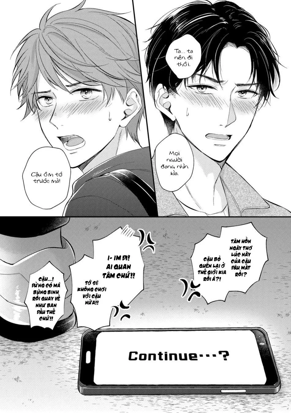 Trở Thành Em Trai Của Nam Chính Game BL Chapter 5 Trang 23