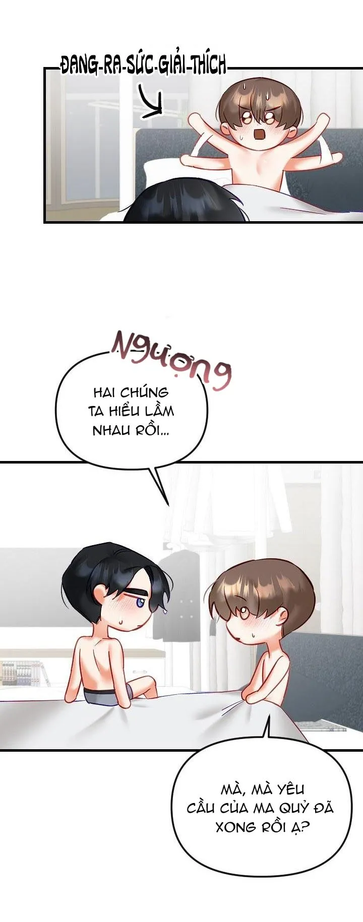 TRỪ TÀ BẰNG BIỆN PHÁP THREESOME Chapter 21 Trang 38