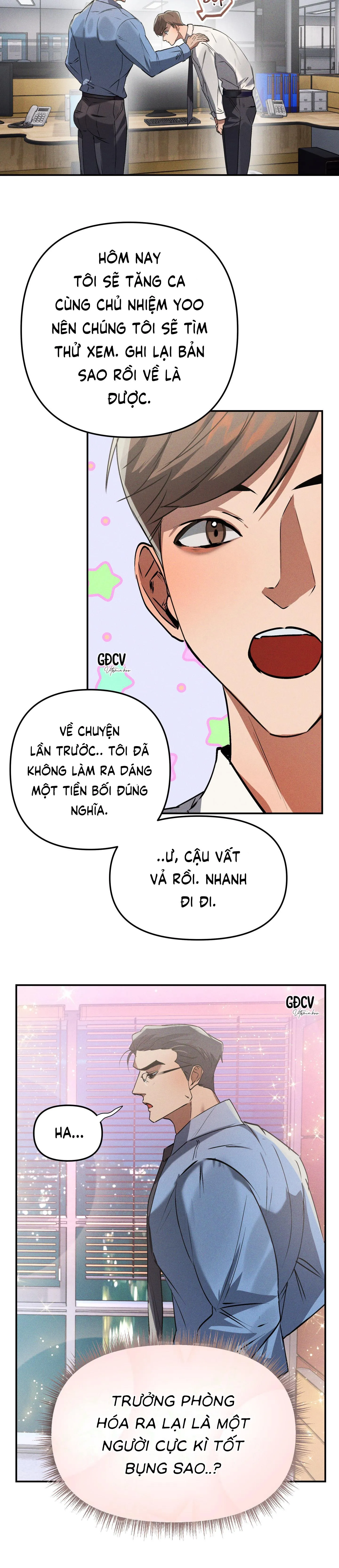 TRƯỞNG PHÒNG, ANH VẤT VẢ RỒI Chapter 2 Trang 11