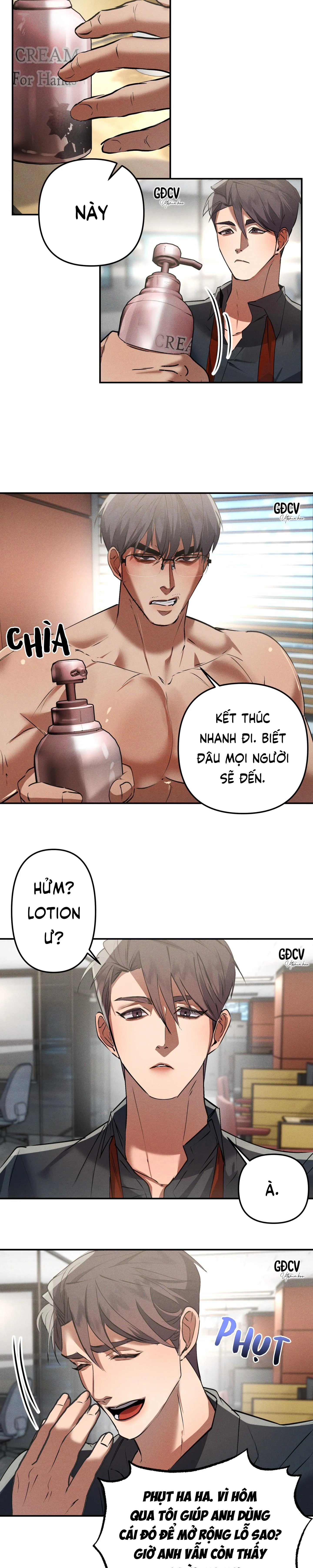 TRƯỞNG PHÒNG, ANH VẤT VẢ RỒI Chapter 3 Trang 8