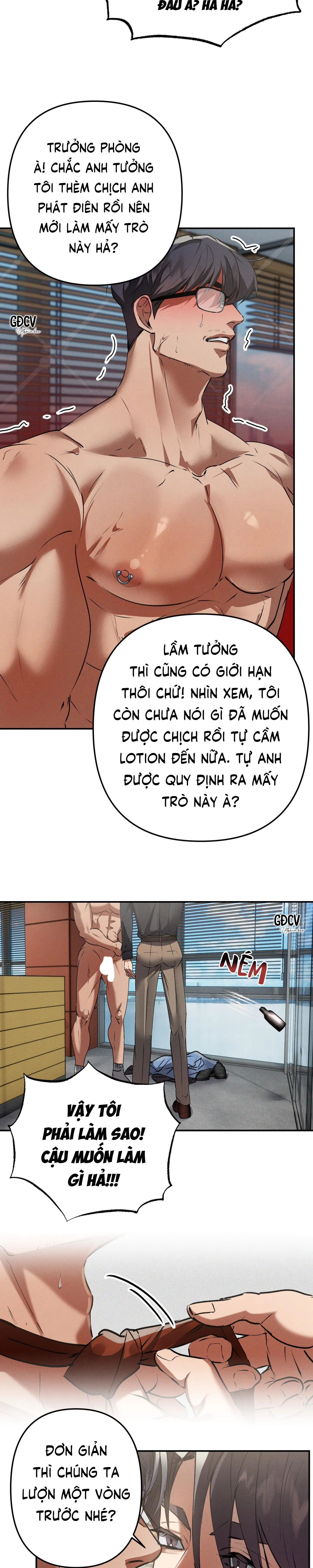 TRƯỞNG PHÒNG, ANH VẤT VẢ RỒI Chapter 3 Trang 9