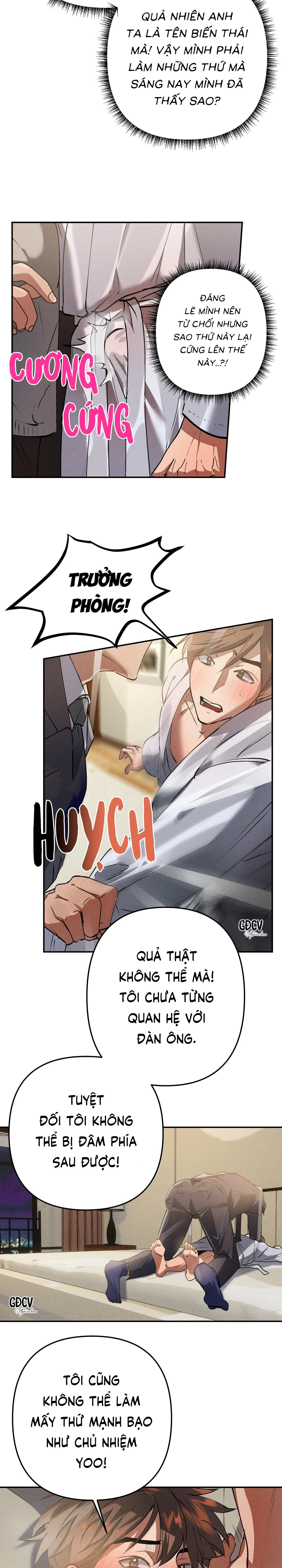 TRƯỞNG PHÒNG, ANH VẤT VẢ RỒI Chapter 4 Trang 10