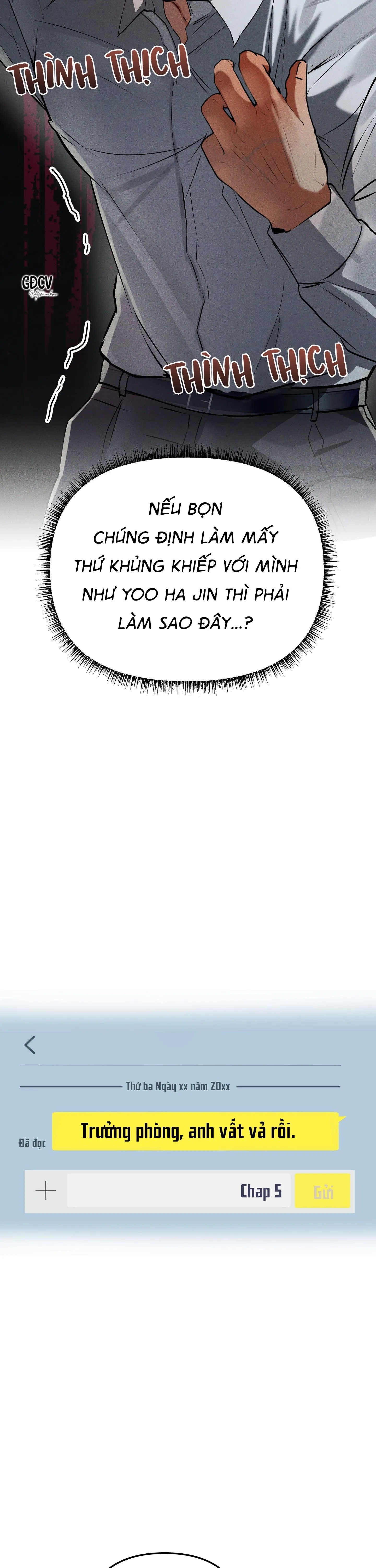 TRƯỞNG PHÒNG, ANH VẤT VẢ RỒI Chapter 5 Trang 7