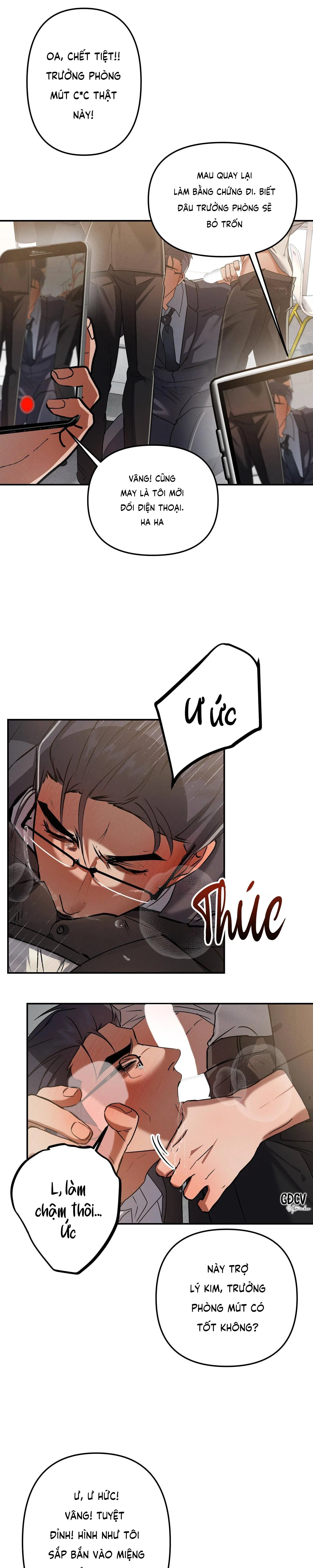 TRƯỞNG PHÒNG, ANH VẤT VẢ RỒI Chapter 8 Trang 7