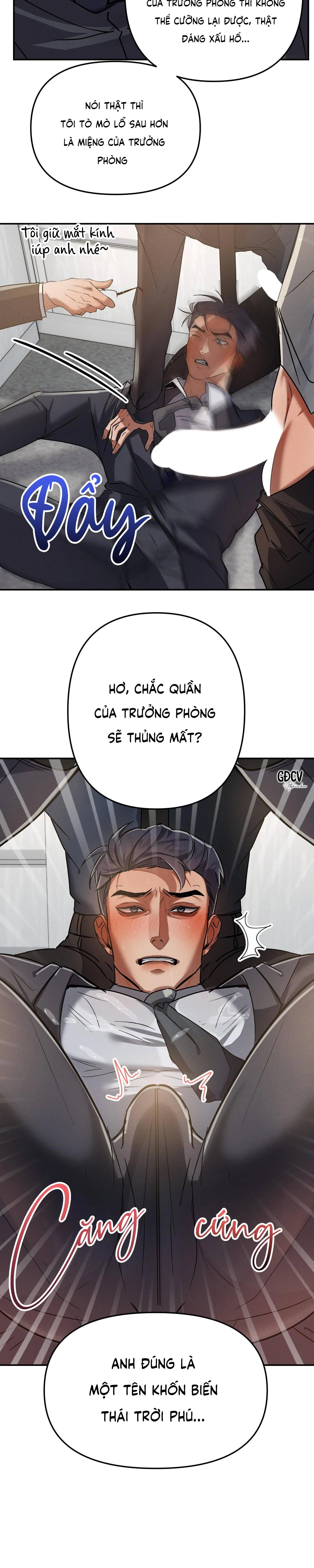 TRƯỞNG PHÒNG, ANH VẤT VẢ RỒI Chapter 8 Trang 9