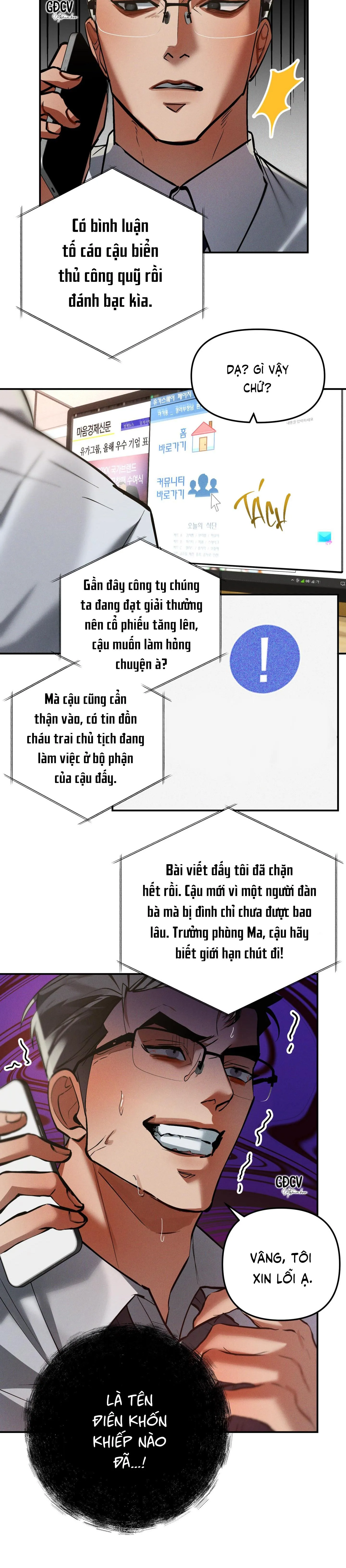 TRƯỞNG PHÒNG, ANH VẤT VẢ RỒI Chapter 1 Trang 9
