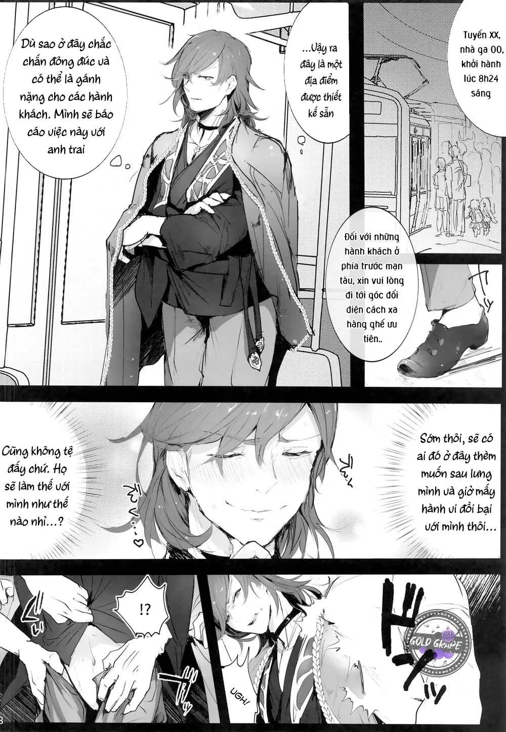 Truyện dằm khăm của GOLD GRAPE Chapter 3 Trang 6