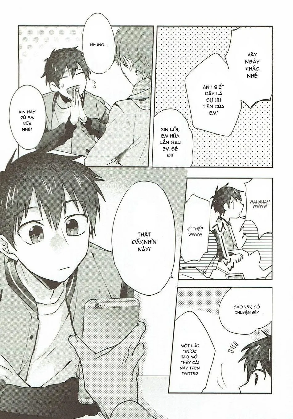 Oneshot BL Dig Dug Chapter 7 Trang 6