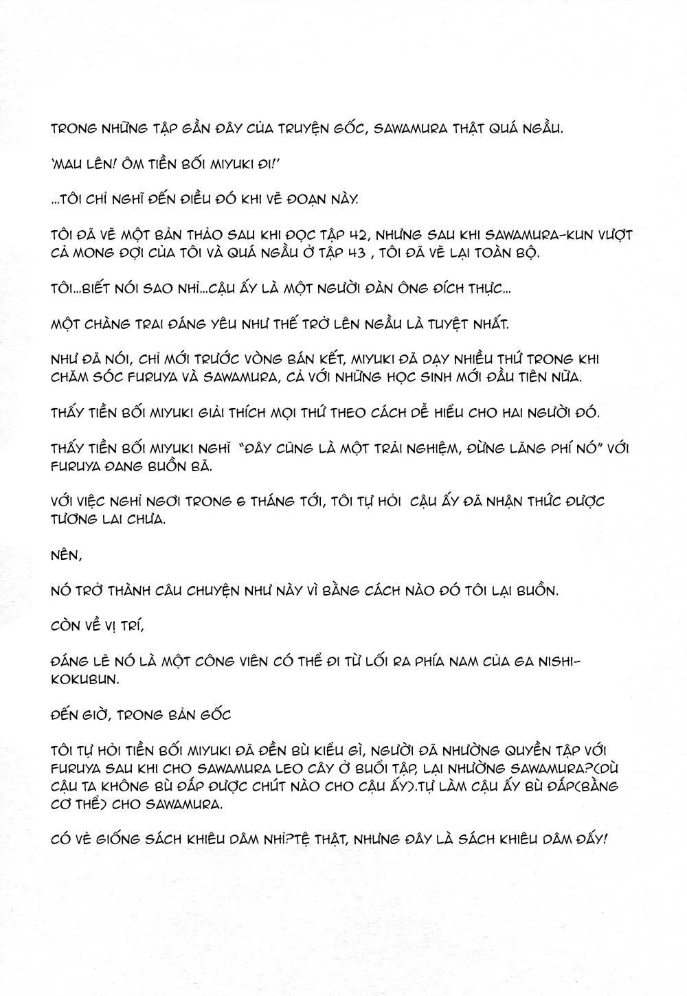 Truyện Oneshot Left ore Chapter 3 Trang 20