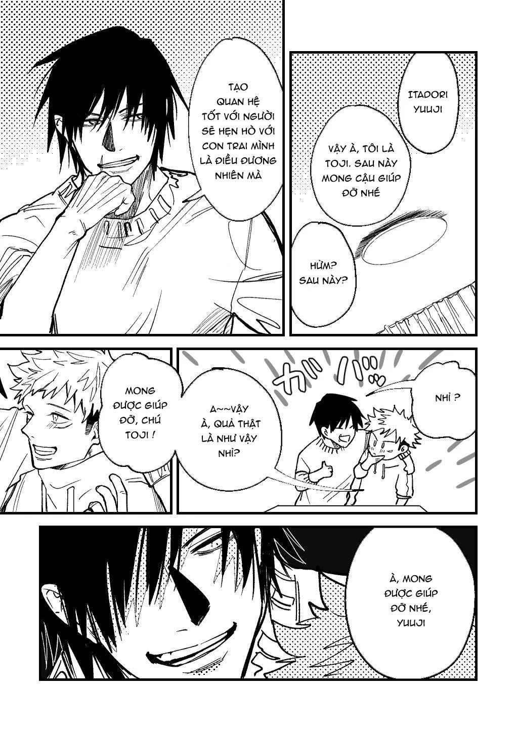 Truyện về TojiIta Chapter 1 Trang 6