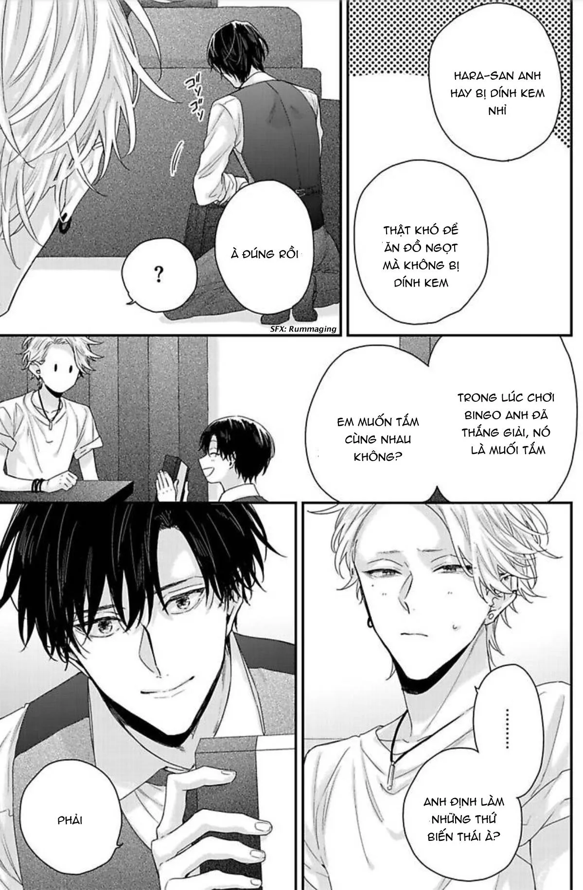 Tsunaida Koi no Kanaekata Chapter 2 Trang 10