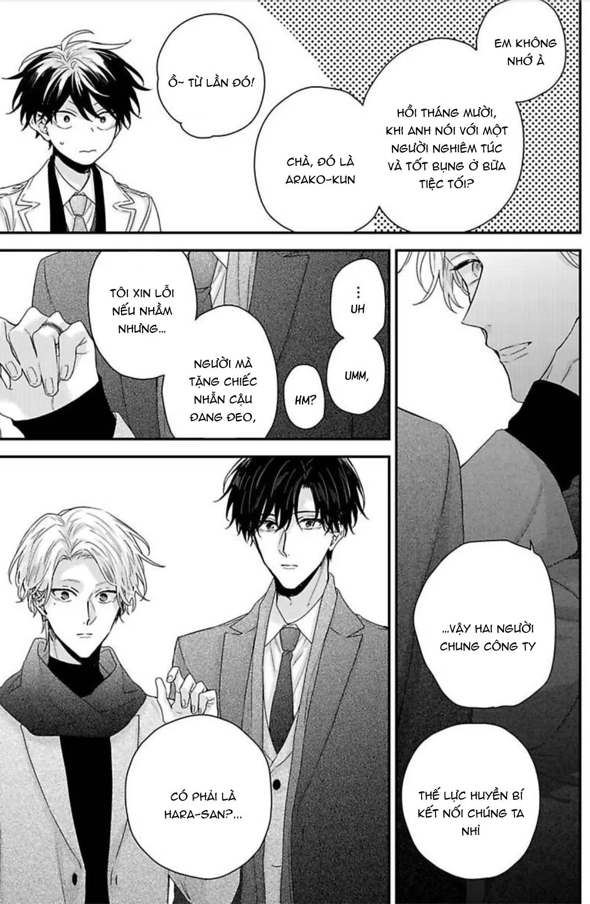 Tsunaida Koi no Kanaekata Chapter 2 Trang 16