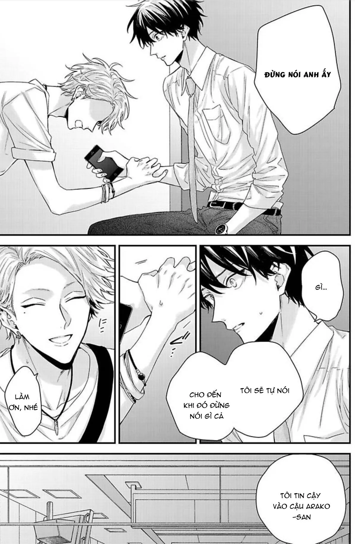 Tsunaida Koi no Kanaekata Chapter 3 Trang 10