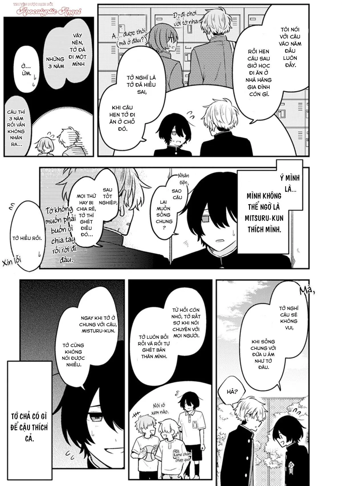 Tuyển Tập 4 Trang Những Câu Chuyện Về Những Chàng Trai Dính Phải Tình Yêu Chapter 5 Trang 3