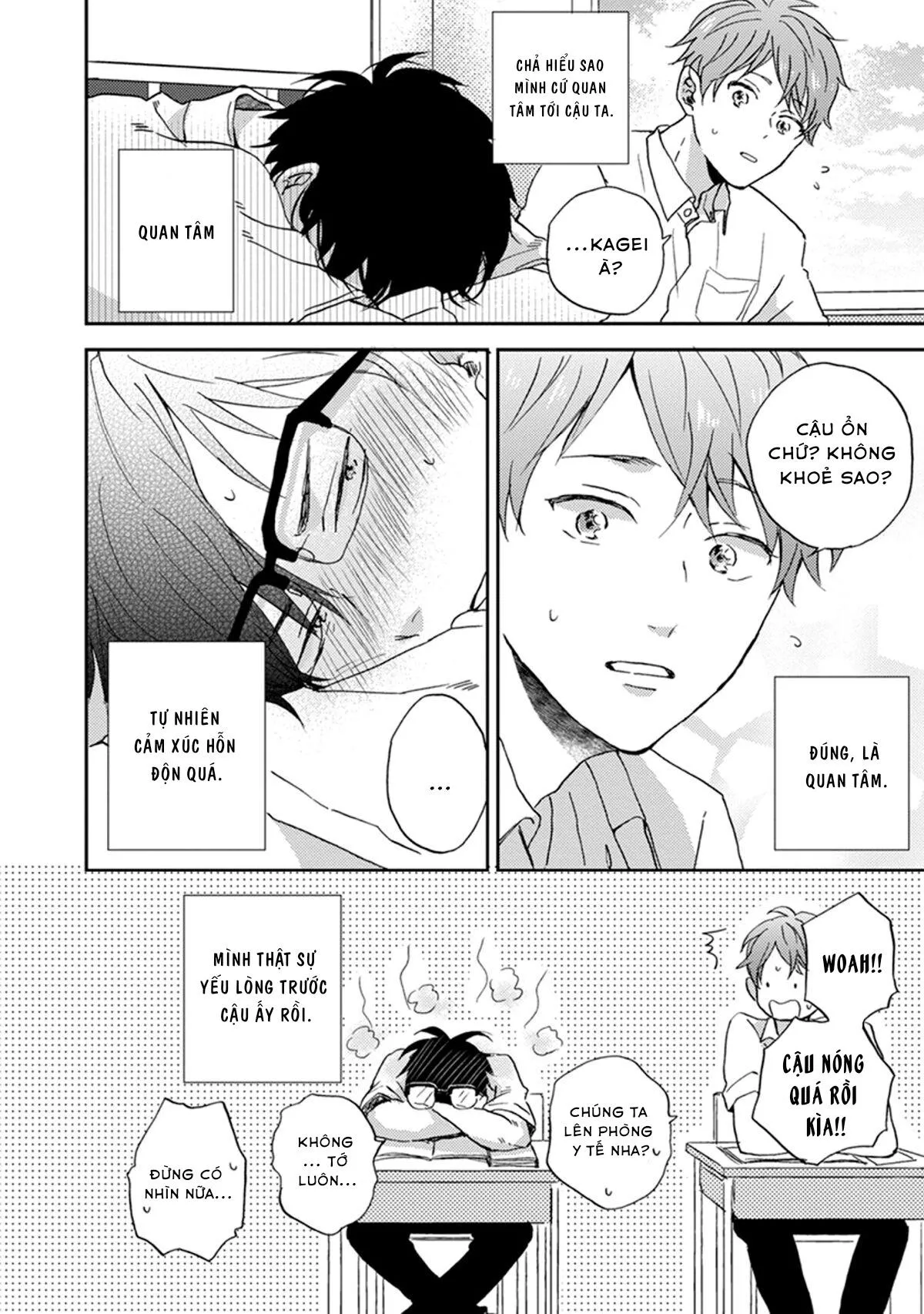 Tuyển Tập 4 Trang Những Câu Chuyện Về Những Chàng Trai Dính Phải Tình Yêu Chapter 1 Trang 7